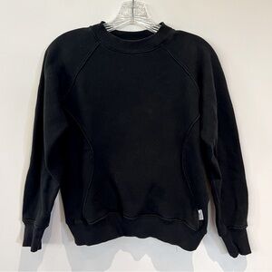 Good American Black Sweatshirt. Women’s size 1